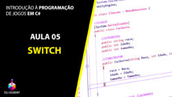 programação de jogos