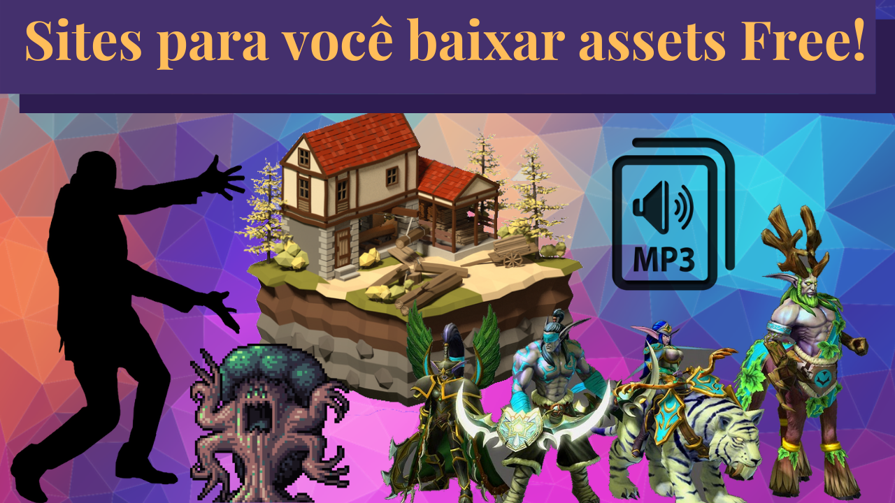 Procurando Assets GRÁTIS para seu game? Este artigo é pra você! - Crie Seus  Jogos