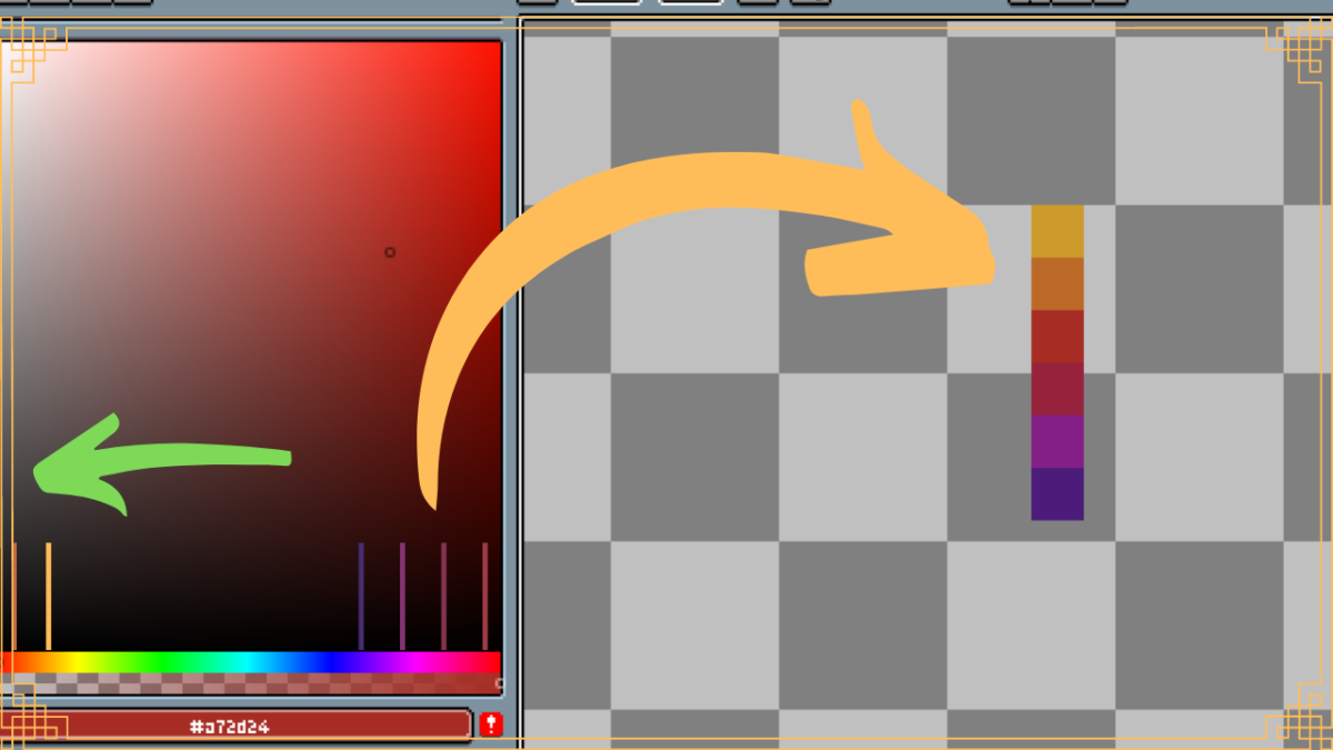 Color Ramp || Monte sua própria Paleta de cores! - Crie Seus Jogos
