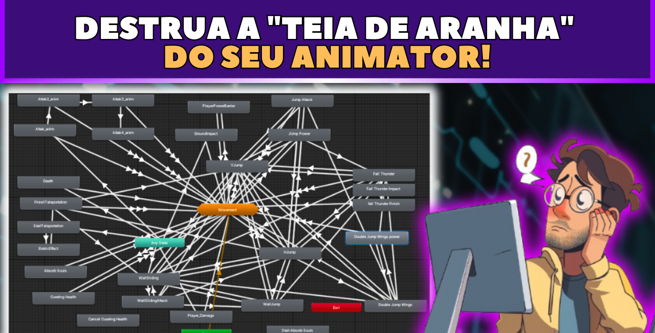 Crie seu sistema de animação na Unity [Tutorial] - Crie Seus Jogos