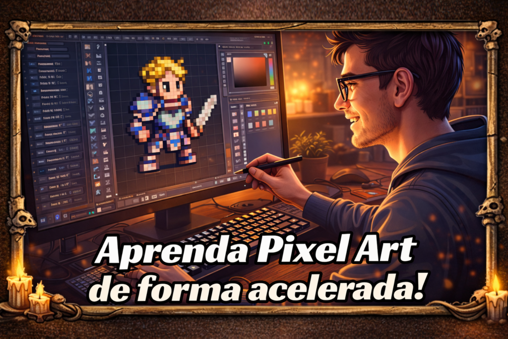 Quanto tempo leva para Aprender Pixel Art? - Crie Seus Jogos